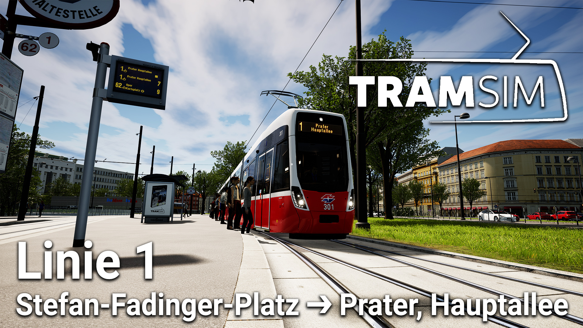 TramSim – Mit der Flexity auf der Linie 1 durch Wien